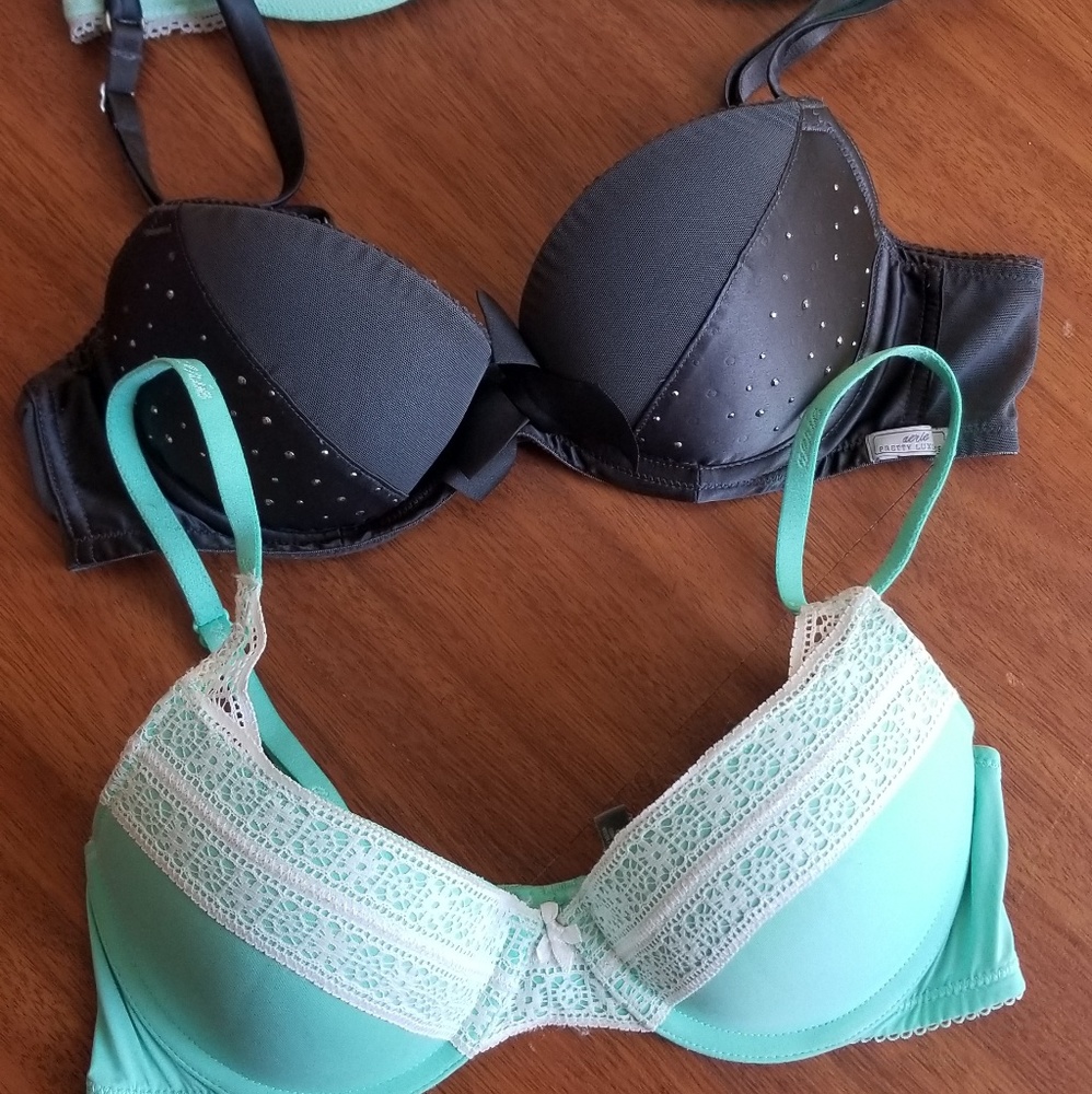Aerie and candies bras